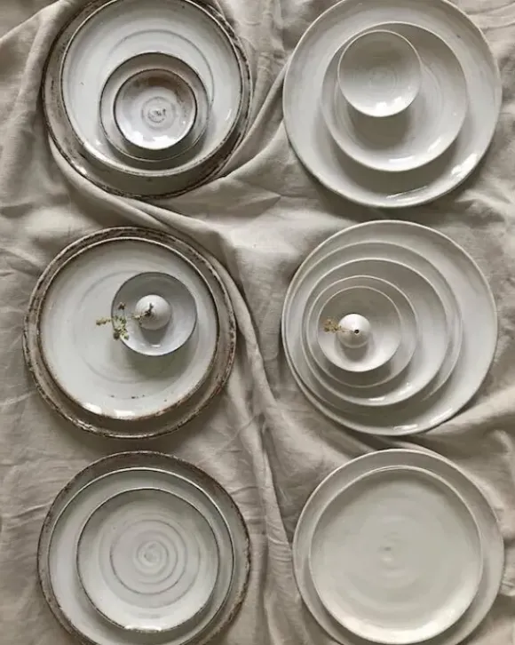 Tuias - Ruokalautanen, valkoinen 26-27cm