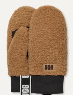 UGG Fluff käsineet, chestnut