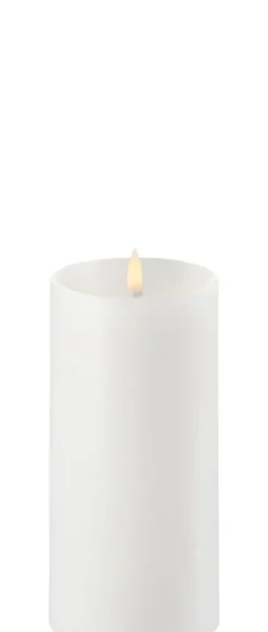 Uyuni - LED pöytäkynttilä 15 cm, valkoinen