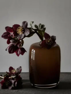 Verona maljakko 20cm, ruskea