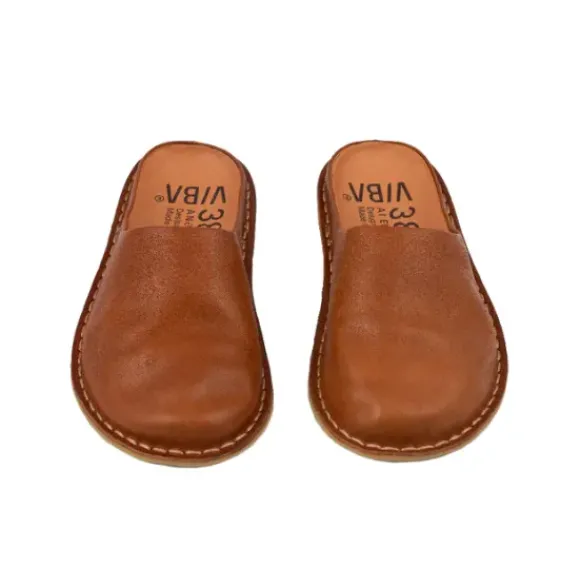 VIBAe - ROMA 42-46 Leather Cognac Brown